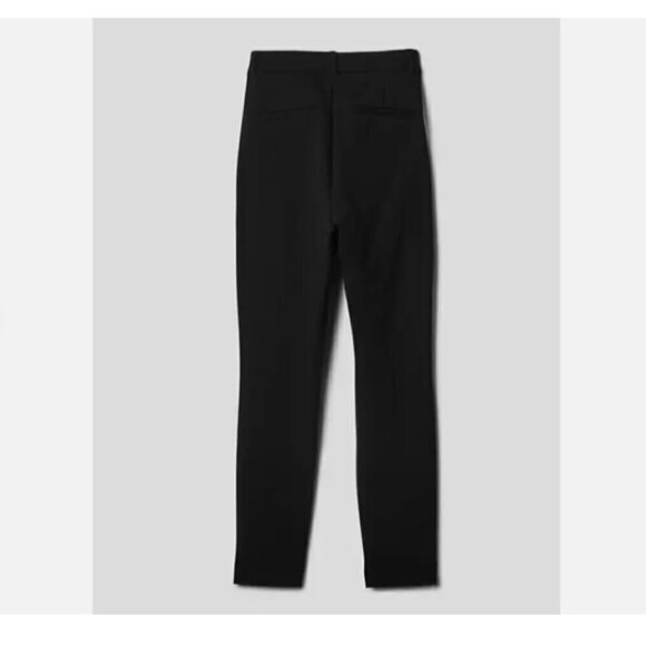 GAP High Rise Skinny PONTE Stretch Pintuck Pleat Pants Black Size 18 PETITE $70 - Picture 8 of 8